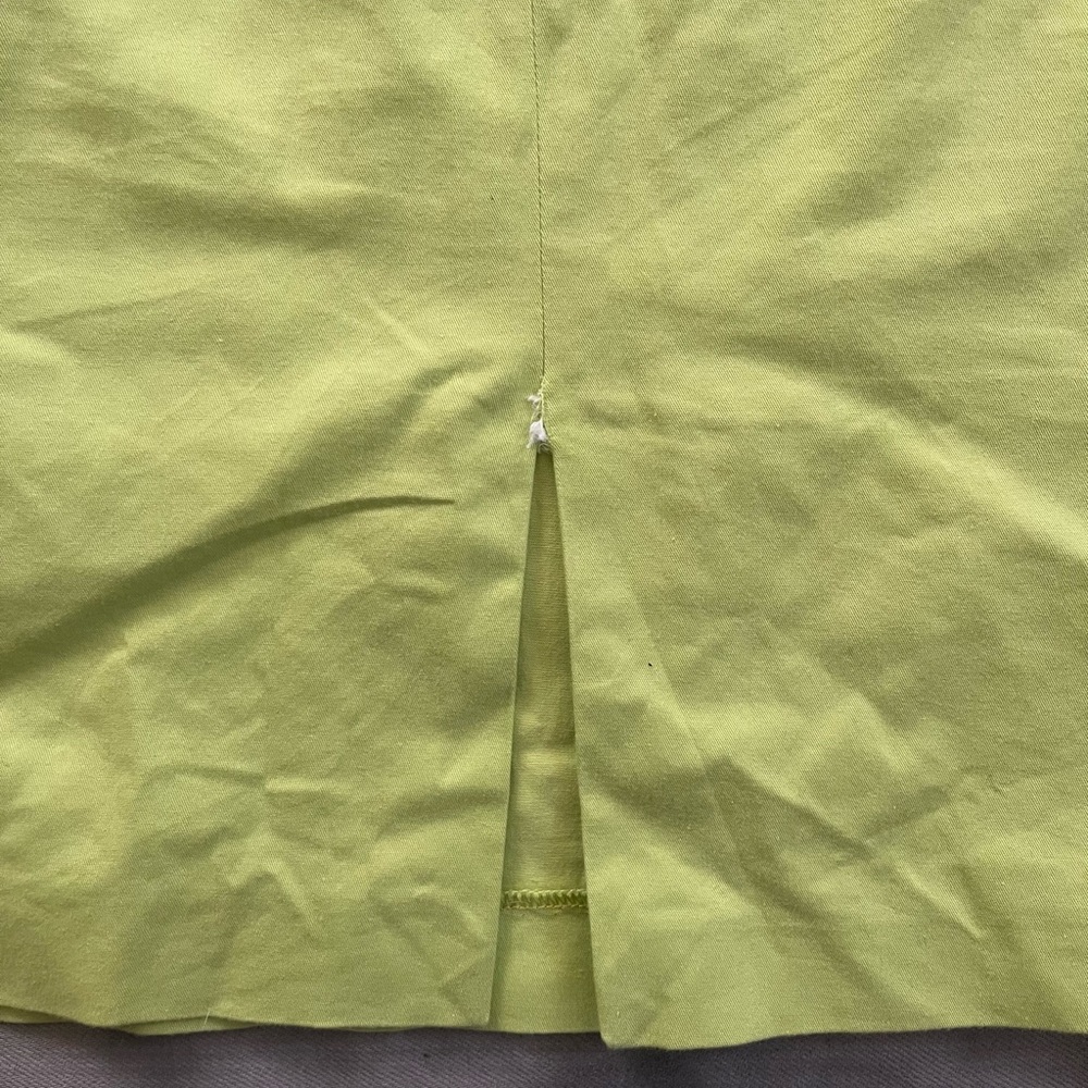 Dolce and Gabbana Lime Green Mini Dress - Picture 6 of 6